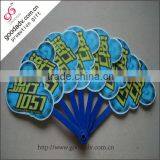 Custom Printed Plastic Hand Hold Portable Folding Fan