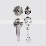 2016 Best Seller Euro Standard Zinc Alloy Satin Nickel and Bright Nickel Finish Middle Plate Reversible Mortise Lock Door thumbnail-5