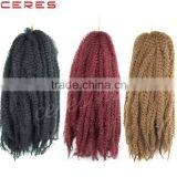 overnight delivery different colors marley braid twist hair extensions in stock