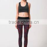 2016 Yoga Leggings Women's Fitness Pants Running Tights With Digital Printing Wholesale Clothing thumbnail-4