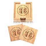 China Manufacturer Wooden Engraved Coaster thumbnail-3