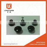 32mm Black Zinc Alloy Mushroom Drawr Pull Antique Furniture Handles Knob thumbnail-3