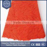 Multi Color Bridal Dressed High Quality 2016 Cord Laces for Nigerian Wedding Chemical Embroidery African Lace Guipure Fabrics thumbnail-2