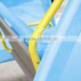 New Product Blue Swing Chair Outdoor Garden Rocking Chair With Canopy High Quality Popular Style thumbnail-3