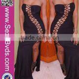 Latex Wholesale Sleeveless Dress for Women Cotton Bandage Dress Hollow Out Bodycon 2016 Fashion Dress thumbnail-4