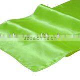 Lime Green Satin Table Runner Wedding Decoration Supply Party Decor thumbnail-1