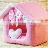 pet house/dog pink princess house