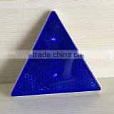 Top Sale Truck Triangle Colorful Plastic Warning Reflectors thumbnail-3