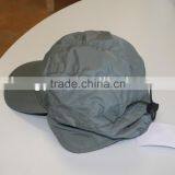 Custom Baseball Cap With Back Flaps