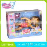 New Item B/O Swimming Baby Doll With Glasses thumbnail-1