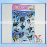 3D Embossed Cartoon Sticker Kid's Room Decor Sticker