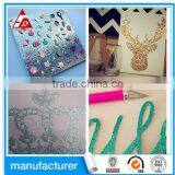 GOOD LOOKING GLITTER STICKER ROUND thumbnail-1