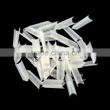 Clear color stiletto nail tips for 500pcs bags