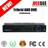 2015 Newest 720P 8CH Analog/AHD/IP Tribrid AHD CCTV DVR thumbnail-1