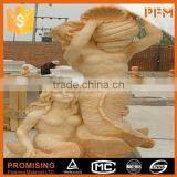 Outdoor Villa Garden Design Stone Marble Angel Tombstone thumbnail-5