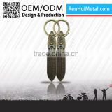 Cheap Wholesale OEM brand plastic coil keychain