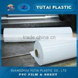 chinese cheap hot wholesale white rolled opaque pvc plastic film