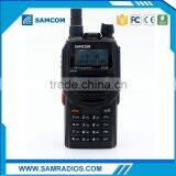 SAMCOM Dual Band Two Way Radio AP-400UV With LED Flashlight and High Battery Capacity 2000MaH thumbnail-1