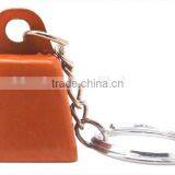 Small Cow Bell Keyring in Custom Color With Logo Printing for Promo as Gift thumbnail-4
