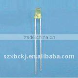 3mm Yellow Color Circular LED