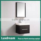 European Modern 36 Inch Espresso Bathroom Vanity thumbnail-5