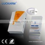 AC Power 220V Plug in Digital Remote Control Wireless Doorbell With 32 Music Chimes thumbnail-2