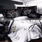 100% Cotton Luxury Bedding Sets Queen King Size Bedding Set 4PCS Bed Sheet