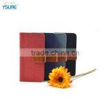 2015 New Design Unique Grid Pattern Denim Leather Case For Pantech Sky VEGA SECRET UP IM-A900L With Special Stand Back up thumbnail-5