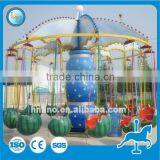 Park Kids Amusement Equipment Outdoor Flying Chair Fruit Flying Chair Ride for Sale thumbnail-6