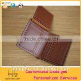 Boshiho Toy Layer Cowhide Leather Custom Men's Wallet