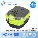 China Hot Sale Universal Car Charger With Travel Adaptor and Wall Socket thumbnail-4