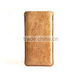 Retro Style Genuine Leather China for IPhone Case, for IPhone 5 Case Custom