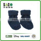Lovely Star Green Navy Purple Stripe Fluffy Baby Socks thumbnail-4
