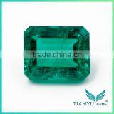 Colombian Emerald Emerald Cut 8*10mm Synthetic Emerald Stone for Emerald Jewelry thumbnail-1