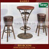 Accent Bar Chair Bar Stool With Footrest for Sale