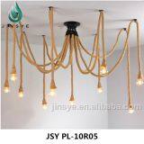 Hemp Rope Spider Ceiling Lamps Ceiling Light and Lighting Lamp thumbnail-1