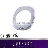 Candy Color Portable Silicone Cosmetic Venetian Round Clear Mirror thumbnail-1