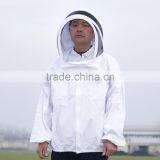 100% Cotton White Bee Suit / Wholesale Beekeeping Clothing /Half Body Suit thumbnail-1