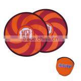 Promotion Cheap Custom Round Mini Foldable Nylon Frisbee Fan thumbnail-3