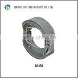 High Quality AX100 Motorcycle Brake Shoe thumbnail-1