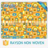 Extra Width Available UV Sun Resistant Blue Fabric Design thumbnail-4