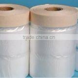 Pretaped Plastic Wrap For Car Painting Covering Masking Tapes Masking Film thumbnail-1