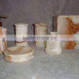 Luxury Colorful Free Sample for Natural ONYX BATHROOM ACCESSORIES COLLECTION thumbnail-6