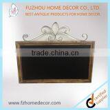 Wall Hanging Week Bulletin Chalkboard Board With Coat Hooks thumbnail-3