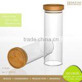 Wholesale Airtight Glass Jar For Food Candy With Handle thumbnail-6