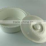 White Serveware Porcelain Serving Soup Tureen With Lid thumbnail-2