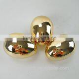 High Quality Decorative Ceremic Shinny Golden Egg thumbnail-6