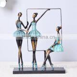 Home Decoration Items Resin Bronze Ballerina Sculpture thumbnail-2