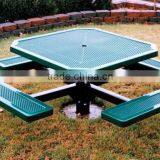 Arlau Outdoor Table Set With Umbrella thumbnail-5