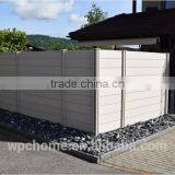 Horizontal Wood Fence Outdoor Garden WPC Fence Guardrail Wpc Handrails Wood Plastic Composite Fence thumbnail-2